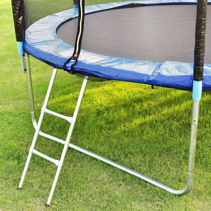 10 ft Combo Bounce Jump Safety Trampoline with Spring Pad Ladder