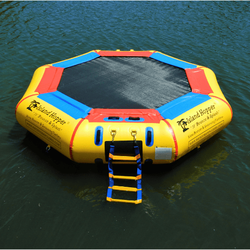 Island Hopper 10' Bounce-N-Splash Water Bouncer