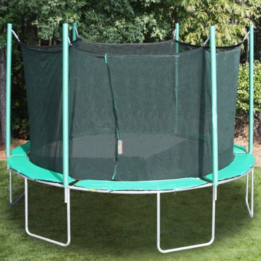 Magic Circle 13.5' Round Trampoline With Safety Enclosure