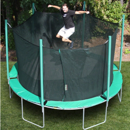 Magic Circle 13.5' Round Trampoline With Safety Enclosure