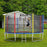 14 Ft Trampoline with Safety Enclosure Net and Ladder