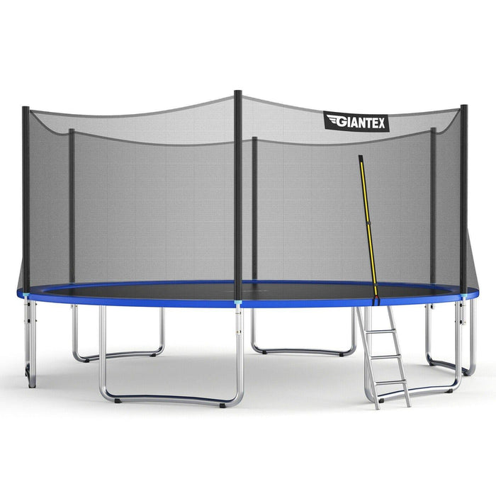 15 ft Outdoor Trampoline Combo with Bounce Jump Safety Enclosure Net