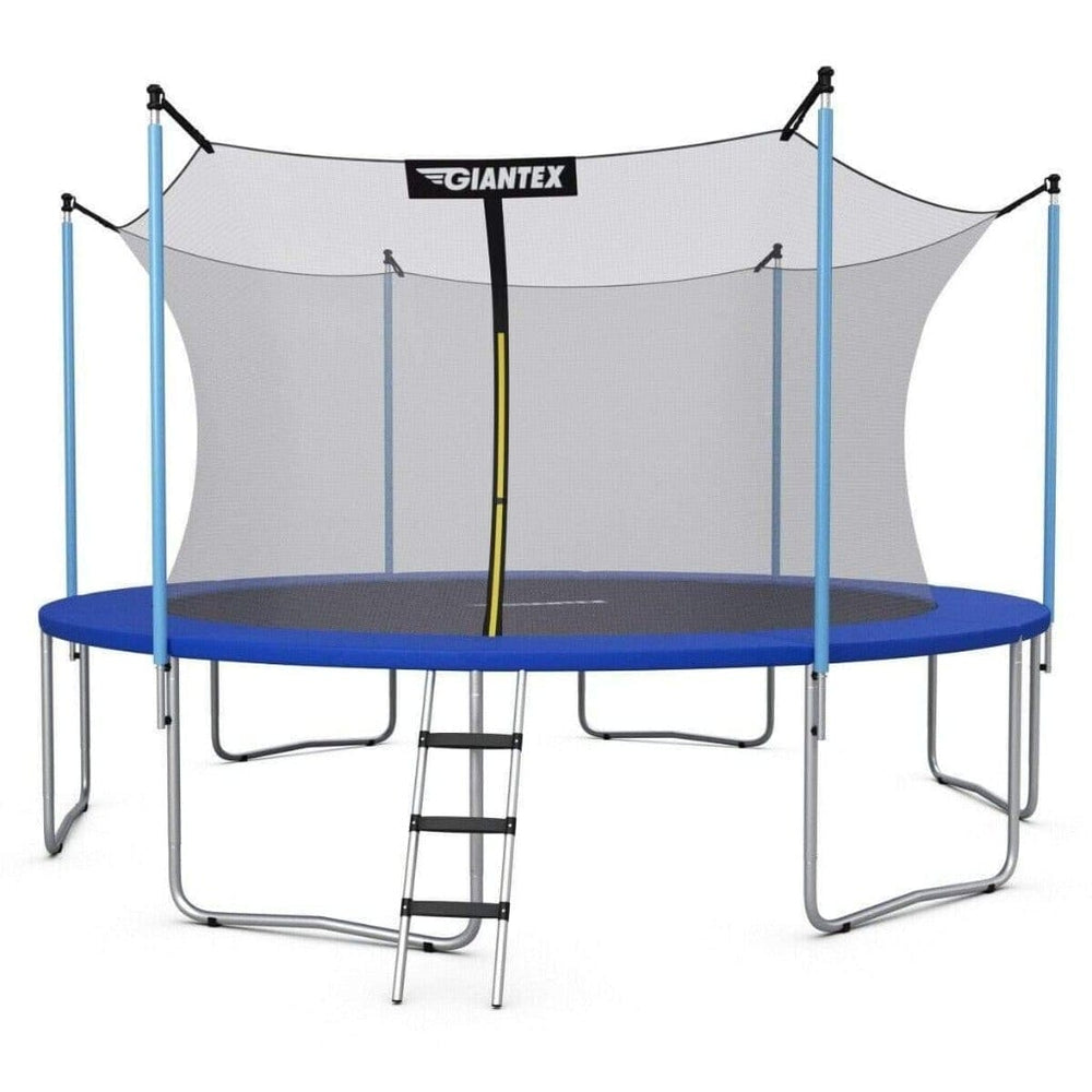 15 FT Trampoline Combo Bounce Jump Safety Enclosure Net