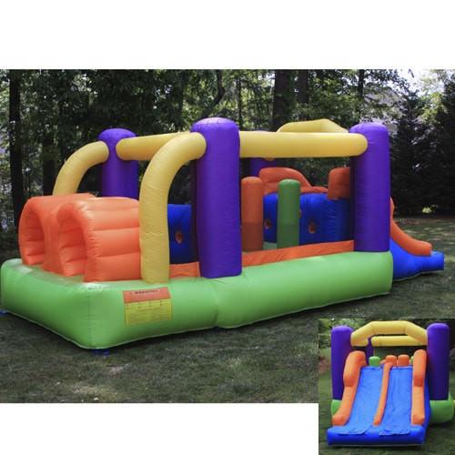 KidWise Obstacle Speed Racer Bounce House