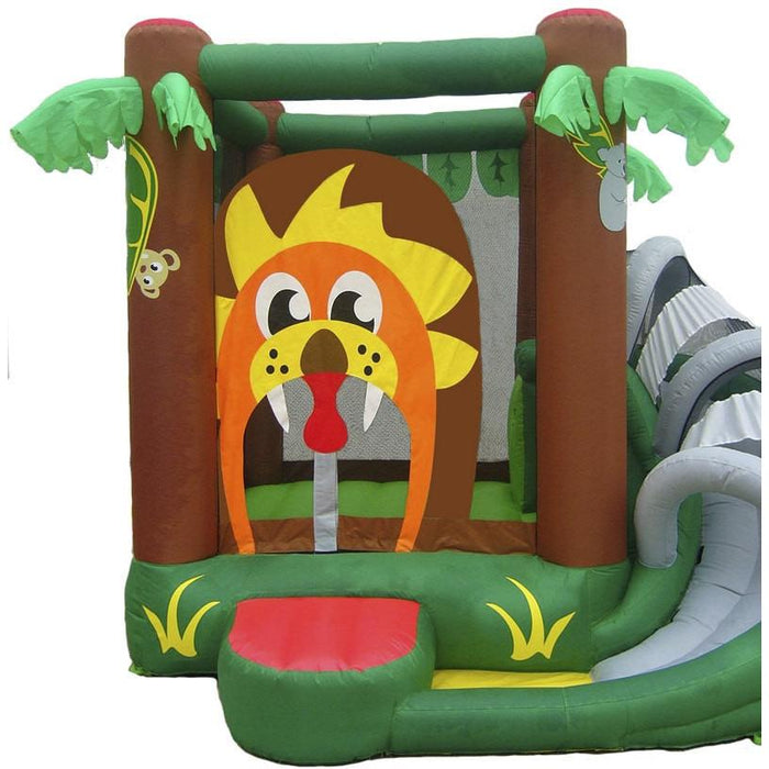 KidWise Safari Bounce House With Slide