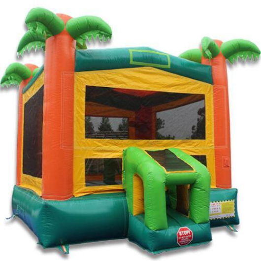 14' Tropical Commercial Bounce House