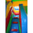 Rainbow Castle 4-In-1 Commercial Bounce House Combo Wet n Dry