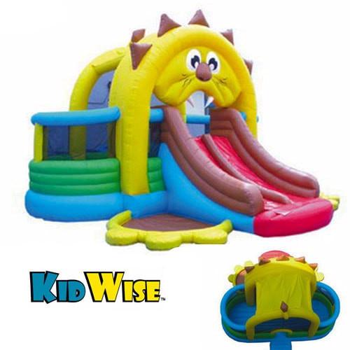 KidWise Commercial Lion's Den Bouncer and Slide