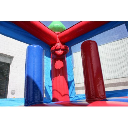 Rainbow Castle Commercial Bounce House Package