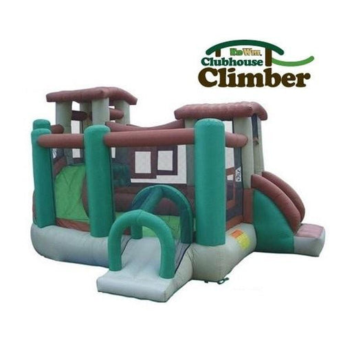 Kidwise Outdoors Clubhouse Climber Bounce House