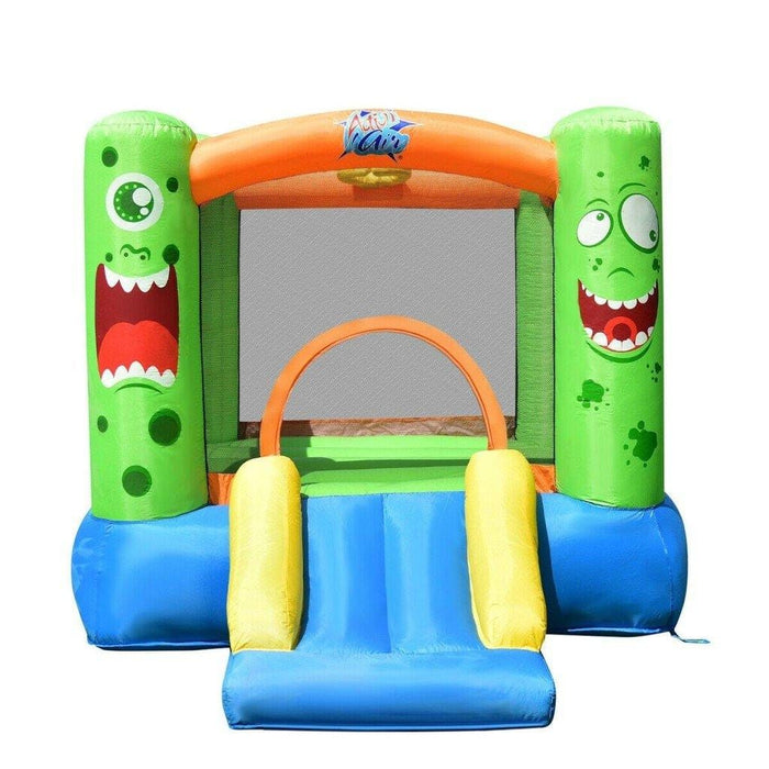 Inflatable Castle Bounce House Jumper Kids Playhouse with Slider