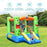 Inflatable Castle Bounce House Jumper Kids Playhouse with Slider