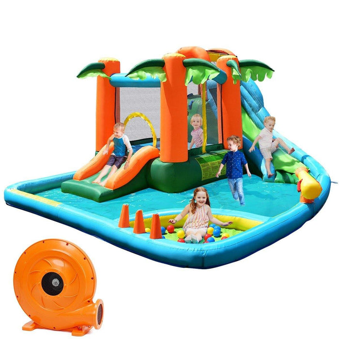 Kids Inflatable Bounce House with Blower