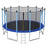 Outdoor Trampoline with Safety Closure Net