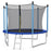 Outdoor Trampoline with Safety Closure Net