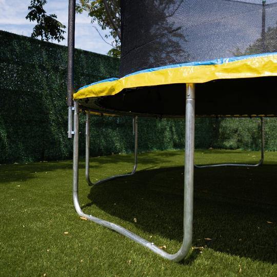 Trujump 15' Round Backyard Trampoline with Safety Enclosure